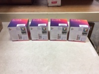Lot of (4)&nbsp;RGB LED&nbsp;Color Changing Light Bulb, 40W Equivalent, 450LM Dimmable 5W E26 Screw Base,&nbsp;12 Color Choices, 4 Pack - Appear New&nbsp;