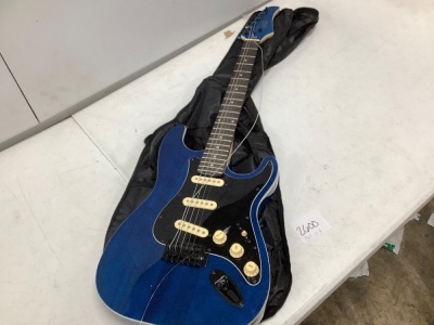 (USED/DAMAGED) Full Size Electric Guitar