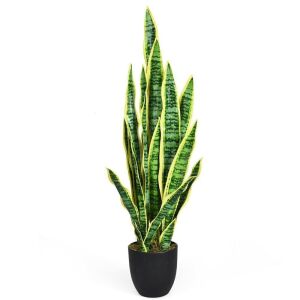 35.5" Artificial Snake Plant