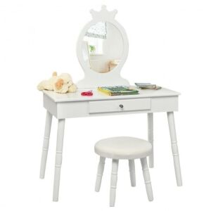 Kids Vanity Table and Chair Set