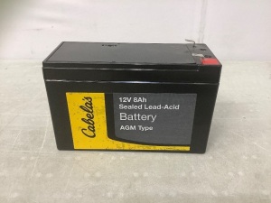 12V 8Ah Sealed Lead-Acid Battery