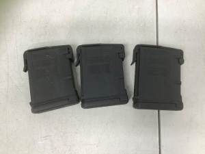 Lot of (3) AR .556 10 Round Magazines