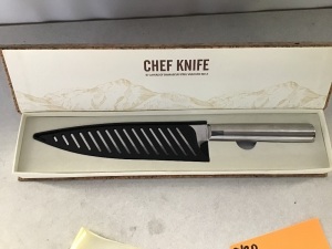 Chef Knife, VG10, Stainless Steel, Like New, Retail - $49.99