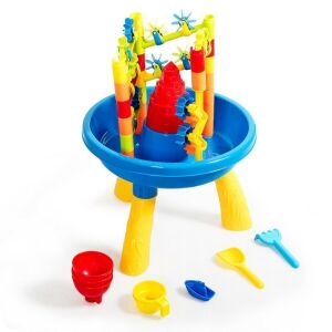 2-in-1 Sand and Water Table Activity Play Center