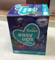 Pampers Easy Ups PJ Masks Training Underwear, 2T-3T, 74 Pack - New
