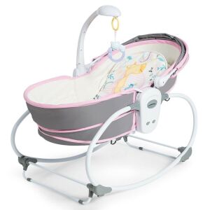 Portable Baby Multi-Functional Crib with Canopy