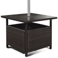 Outdoor Patio Rattan Wicker&nbsp;Deck Table