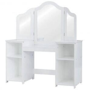 Kids Tri-Folding Mirror Vanity Table