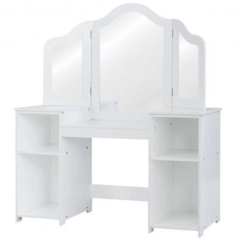 Kids Tri-Folding Mirror&nbsp;Vanity Table