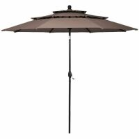 10' 3-Tier Patio Umbrella&nbsp;- Tan