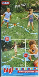 Little Tikes Dancing Sprinkler Fun Outdoor Water Toy Activity W/Spinning Pattern, Like New, Retail - $19.99