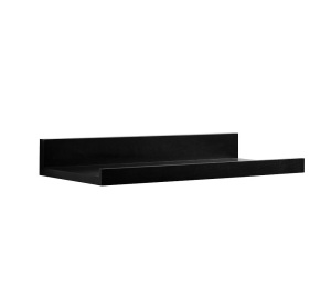 Holman Handmade Floating Shelf, Black - 2 Barn , Like New, Retail - $99