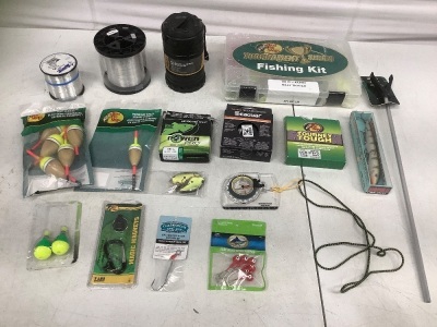 Lot of (18) Assorted Fishing Items