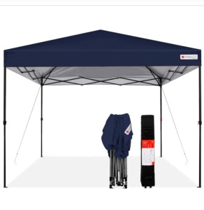 One-person Setup Instant Pop Up Canopy W/ Wheeled Bag, Appears New 