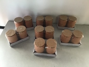 Home Decor Jars , 2 PK , LOT of 7 , New , Retail -$5