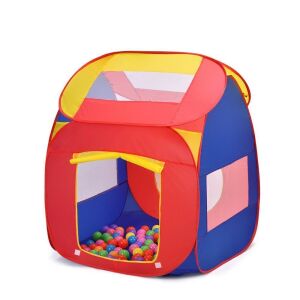 Kids Portable Playhouse Tent with 100 Balls