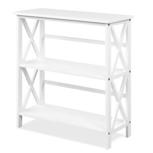 3-Tier Wooden Open Shelf Bookcase