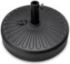 Plastic Patio Umbrella Base Pole Holder Accessory w/ Adjustable Knob