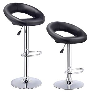 Set of (2) Swivel Bar Stools