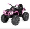 12V Kids Ride-On 4-Wheeler Quad ATV Car w/ 3.7mph Max, Bluetooth, Headlights