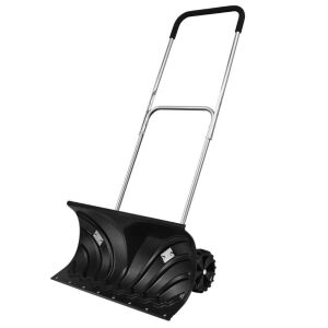 Rolling Snow Pusher Shovel