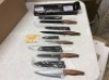 Wanbasion US Knife Set Damascus Style - Appears New