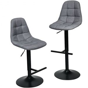 Set of (2) Swivel Bar Stools