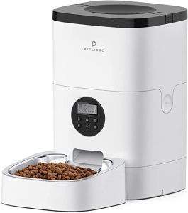 PETLIBRO ,Automatic Cat Feeder. Timed Cat Feeder with Desiccant Bag for Pet Dry Food, Programmable Portion Control 1- 4 Meals per Day & 10s Voice Recorder for Cats and Dogs, Like New, retail - $47.99