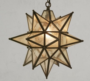 Pottery Barn , Olivia Outdoor Pendant, Like New, Retail - $199