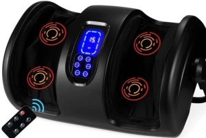 Reflexology Shiatsu Foot Massager w/ High- Intensity Rollers, RemoteControl, Like New, Retail - $99.99