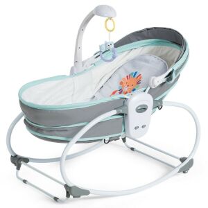 Portable Baby Crib with Canopy