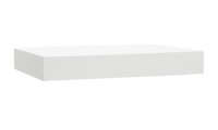 Brighton Floating Shelf, Gray&nbsp;Wash, 18" x 14", Like New, Retail - $199