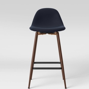 Copley Upholstered Counter Height Barstool Blue - Project 62, Like New, Retail - $70