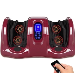 Therapeutic Foot Massager w/ High Intensity Rollers,Remote, 3 Modes, Like New, Retail - $79.99