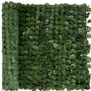 Outdoor Faux lvy Privacy Screen Fence, Like New, Retail - $39.99