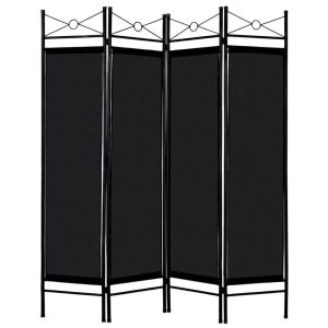 4 Panels Metal Frame Room Divider