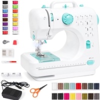 6V Portable Foot Pedal&nbsp;Sewing Machine w/ 12&nbsp;Stitch Patterns, Like New, Retail - $64.99