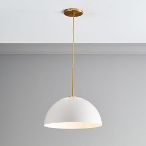 Sculptural Metal Hardwired Pendant (11.5"-18"), Like New, Retail - $129