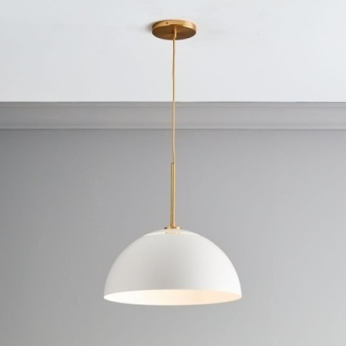 Sculptural Metal Hardwired&nbsp;Pendant (11.5"-18"), Like New, Retail - $129
