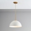 Sculptural Metal Hardwired&nbsp;Pendant (11.5"-18"), Like New, Retail - $129