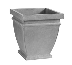 Pottery Barn, Greyzon Planter Zinc Medium, Like New, Retail - $99