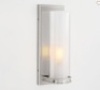 Satin Nickel Pearson Single Tube&nbsp;Sconce, Like New, Retail - $229
