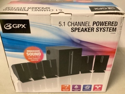 5.1 Channel Powered Speaker System