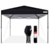 One-Person Setup Instant Pop Up Canopy w/ Wheeled Bag - 10x10ft