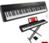 88-Key Digital Piano Set w/ Semi-Weighted Keys, Stand, Sustain Pedal, Like New, Retail - $229.99