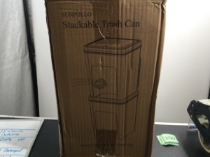 Sunpollo Stackable Trash Can, Appears New