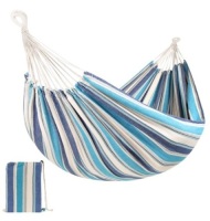 2-Person Brazilian-Style Double Hammock w/ Portable Carrying Bag, Appears New