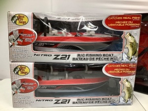 Lot of RC Toys - 2 RC Boats, 1 Drone