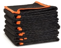 WEN 272406 72-Inch by 40-Inch Heavy Duty Padded Moving Blankets, 6-Pack