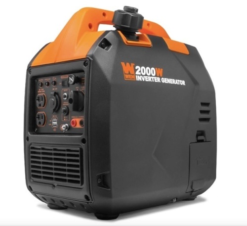 Super Quiet 2000-Watt Portable Inverter Generator with Fuel Shut Off, CARB Compliant